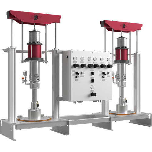 Bomba para bidones - FP050-T - Dosier- und Prüftechnik GmbH - para lubricantes / para adhesivos / grasa poco viscosa