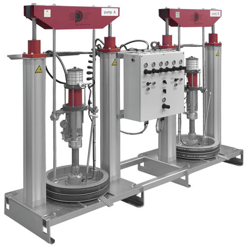 Bomba para bidones - FP200-T - Dosier- und Prüftechnik GmbH - para lubricantes / para adhesivos / grasa poco viscosa