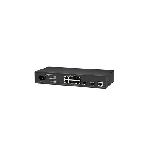 Conmutador Ethernet administrable - MEN-3410 series - Volktek - 8 puertos / montado en rack / de oficina