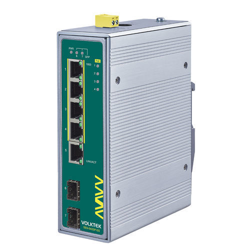 Conmutador Ethernet no administrable - SEN-9425P-24V-SS - Volktek - 5 puertos / ProfiNet / EtherNet/IP