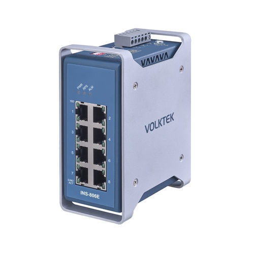 Conmutador Ethernet no administrable - INS-806E - Volktek - 8 puertos / ProfiNet / EtherNet/IP