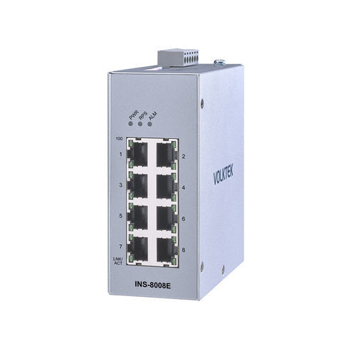 Conmutador Ethernet no administrable - INS-8008E - Volktek - 8 puertos / ProfiNet / EtherNet/IP