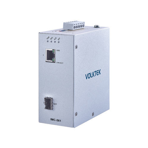 Convertidor de medios - IMC-561 - Volktek - de señal / Ethernet / en riel DIN