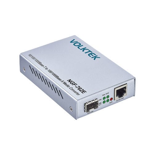 Convertidor de medios - NGF-762E - Volktek - de protocolos / de señal / en riel DIN