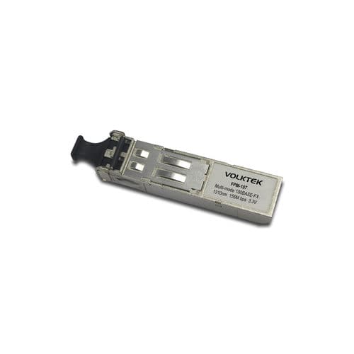 Transceptor Ethernet - FPM-107 series - Volktek - monomodal / SFP / de fondo de panel