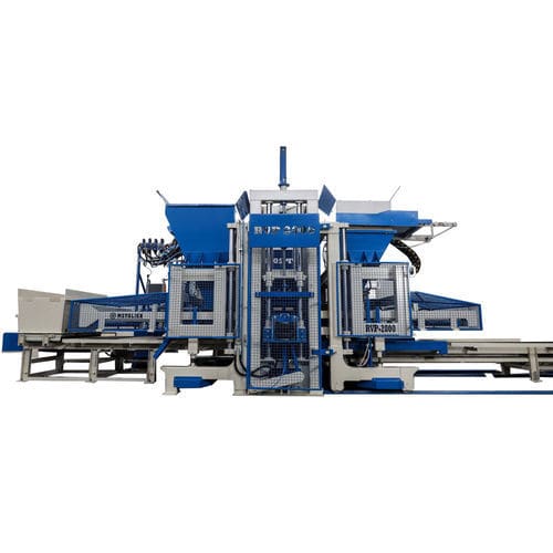 Máquina para fabricación de bloques de hormigón - RVP-2000 - METALIKA - automática / para el sector de la construcción