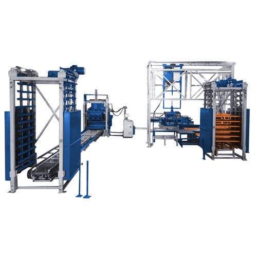 Línea de producción para productos de hormigón - METALIKA - automática / semiautomática / para obra de construcción