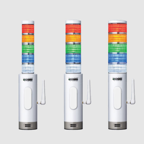 Columna de señalización LED - IT series  - MG Co., Ltd. - de 4 colores / IP65 / inalámbrica