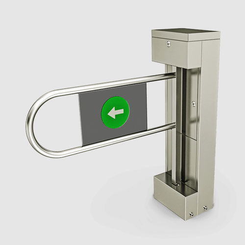 Portón abatible - SCT200 - Sectec Security Technology - automático / de acero inoxidable / de Plexiglas®