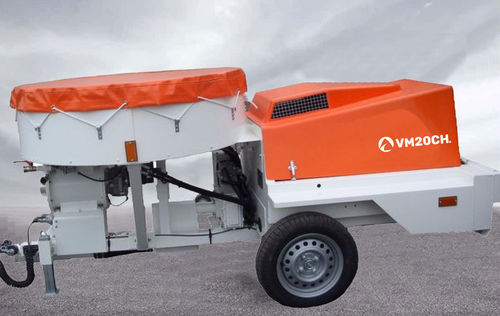 Máquina de proyección revestimiento - VM20CH - AM3P Projection - con motor diésel