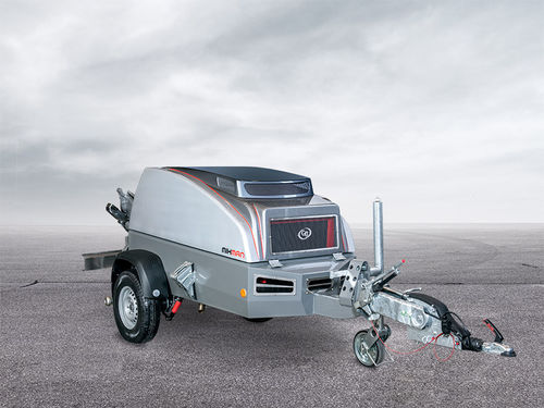 Transportador de suelo en semirremolque - MIXMAN D5 HURRICAN - GB Machines - diésel