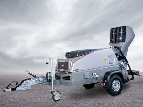 Transportador de suelo en semirremolque - MIXMAN D5B HURRICAN - GB Machines - diésel