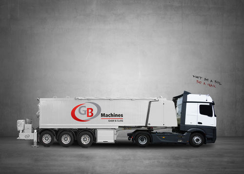 Transportador de suelo en semirremolque - MOBILEMAN D5 - GB Machines