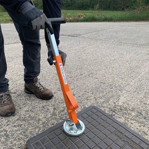Elevador para tapas de alcantarilla manual - XT4 NANO - Italifters - magnético