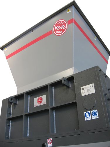 Destrozador de cuatro ejes - 140-100S - ISVE - con papel separador / de metal / de neumáticos