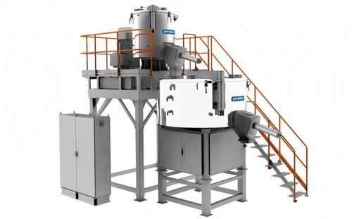 Mezcladora turbo - H/C series - Periplast - dinámica / vertical / horizontal