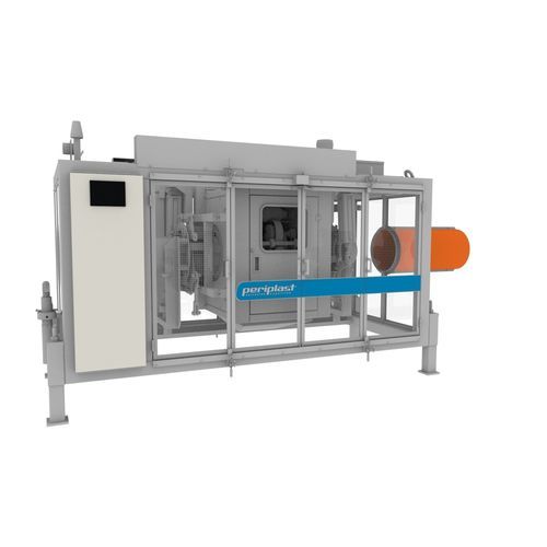 Máquina de aserrar circular - Periplast - horizontal / para PVC / de tuberías