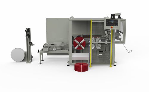 Bobinadora de tubos flexibles - BTM70 - Periplast - de bobinas / automática