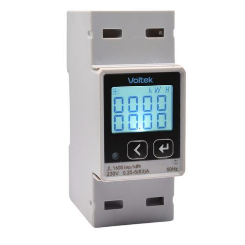 Contador de energía eléctrica certificado MID - VE2D-63 - Voltek Energy Limited - monofásico / en riel DIN / RS-485