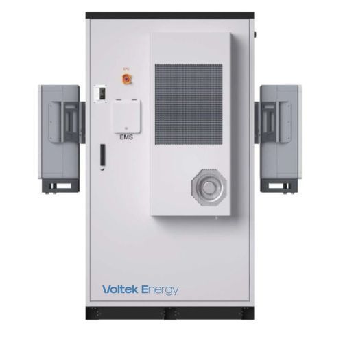 Sistema de almacenamiento de energía LFP - VE-POWERSTAK-197kWh - Voltek Energy Limited - compacto / de exterior / trifásico