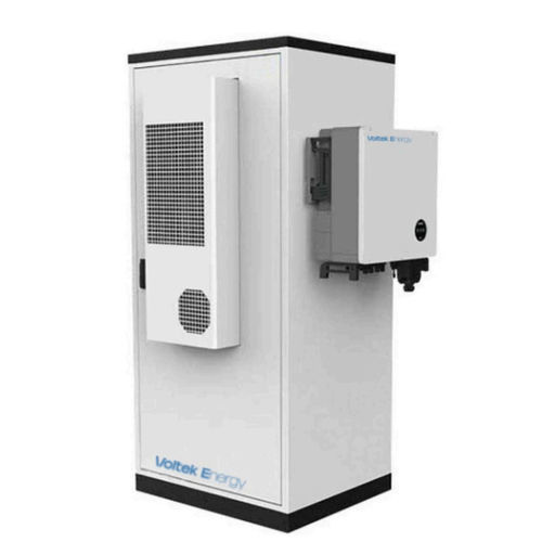 Sistema de almacenamiento de energía LFP - VE-POWERSTAK 100kWh - Voltek Energy Limited - compacto / de exterior / trifásico