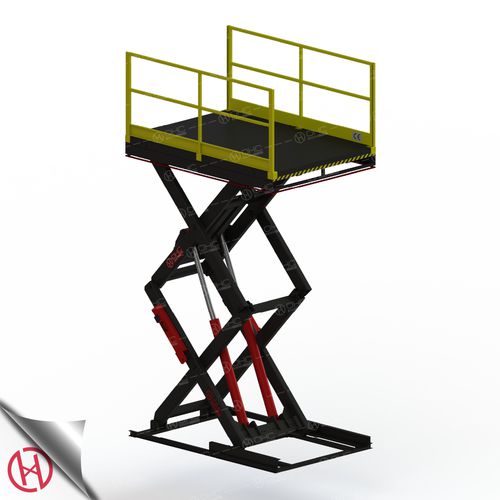 Plataforma elevadora de tijera fija - OHC LIFT - hidráulica