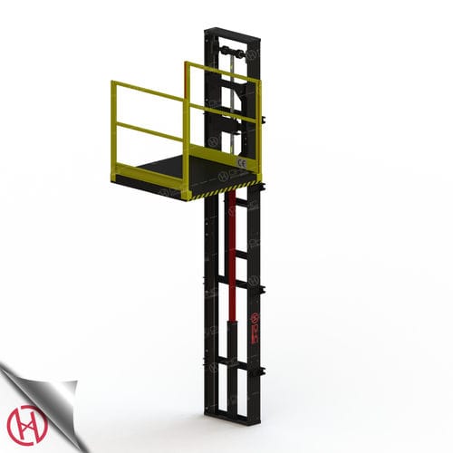 Montecarga hidráulico - OHC LIFT - para la industria / de columna