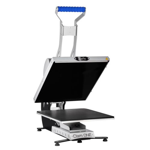 Prensa manual - CLAM ONE - SEFA - de transferencia térmica / de marcado por percusión / para manguito