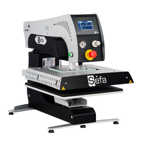 Prensa neumática - E-ROTEX AIR PRO - SEFA - con mesa giratoria / totalmente automática / con carga y descarga frontal