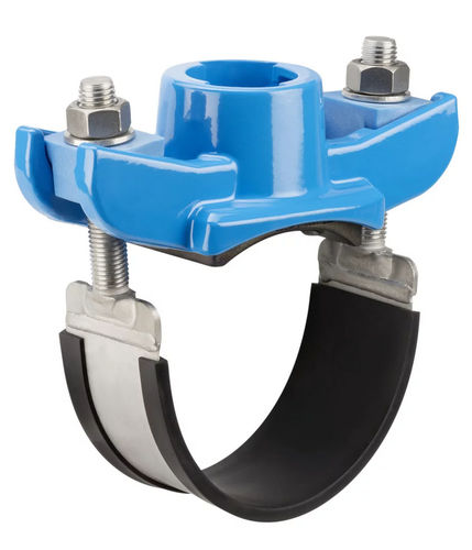 Estribo para tuberías - 3540 - Hawle - de transición / roscado