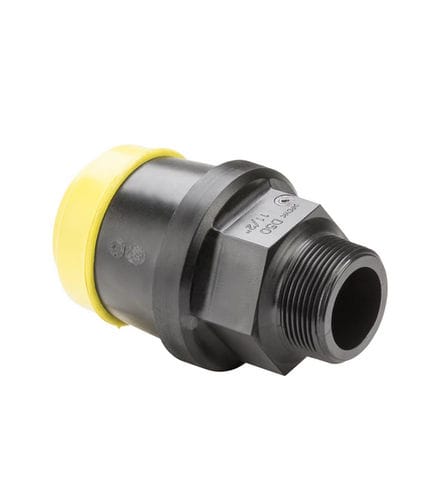 Racor para gas - 6125 - Hawle - roscado / rápido / DIN