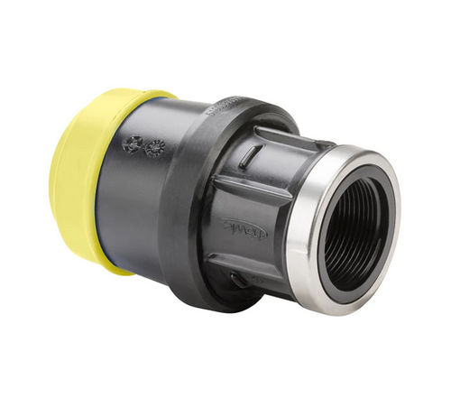 Adaptador hidráulico para tubos - 6235 - Hawle - de reducción / de POM / de acero inoxidable