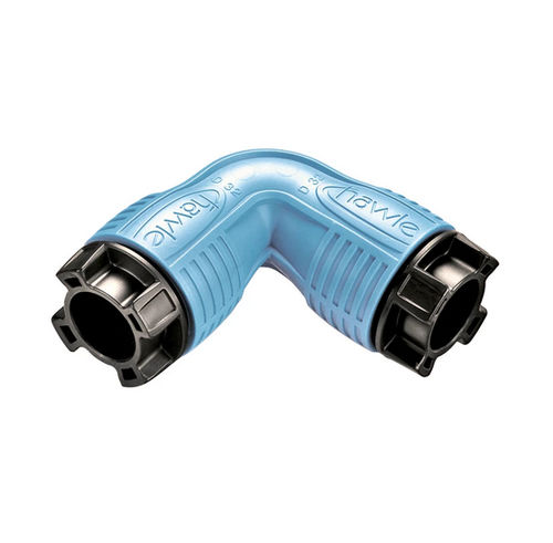 Conexión de tubo de codo - 6420HF - Hawle - de acero inoxidable