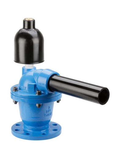 Válvula de alivio para gas - 9836 - Hawle - de aire / para conducto / de acero inoxidable