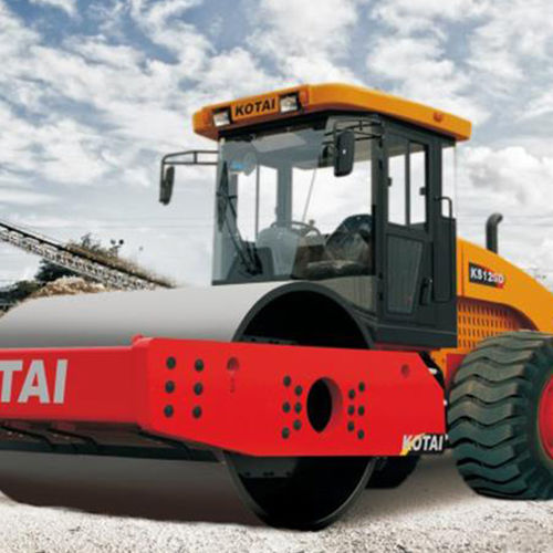 Compactador monocilindro - KS125D  - Qingdao Ketai Heavy Industry Machinery Co., LTD., - articulado