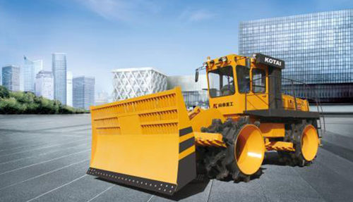 Compactador de basura mezclado - KC260H - Qingdao Ketai Heavy Industry Machinery Co., LTD., - móvil / hidráulico