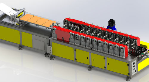 Línea de perfilado para perfiles - Savany Machine Co., Ltd. - para armarios eléctricos / automática / controlada por PLC