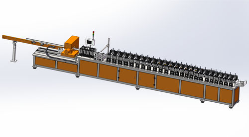 Línea de perfilado para silos de acero - Savany Machine Co., Ltd. - automática / punzonado