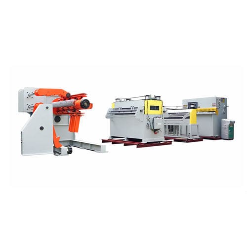 Línea de corte en bandas de chapa - Savany Machine Co., Ltd. - automática / de alta precisión