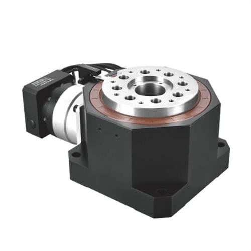 Mesa rotativa accionada por motor - HRM260-L2-W-SV2 - Hansheng Automation (Dongguan) Co., Ltd. - horizontal / vertical / hueca