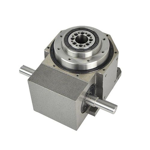 Plato divisor eléctrico - 140DT  - Hansheng Automation (Dongguan) Co., Ltd. - horizontal / de leva / con motor