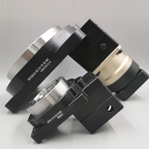 Mesa rotativa hueca - HRT85-10-SV2 - Hansheng Automation (Dongguan) Co., Ltd. - accionada por motor / horizontal / vertical