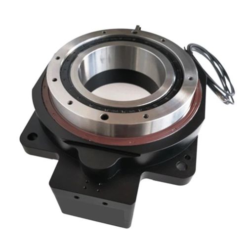 Mesa rotativa de grandes dimensiones - HRTK series - Hansheng Automation (Dongguan) Co., Ltd. - accionada por motor / horizontal / hueca