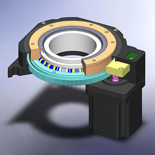 Actuador eléctrico - HRT series - Hansheng Automation (Dongguan) Co., Ltd. - rotativo / paso a paso / de acero inoxidable