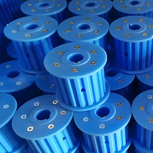 Polea de garganta - Hansheng Automation (Dongguan) Co., Ltd. - síncrona / para correa dentada / para cable