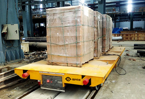 Carro de transferencia - DPX series - Henan Peisa Machinery Co., Ltd - de acero / eléctrico