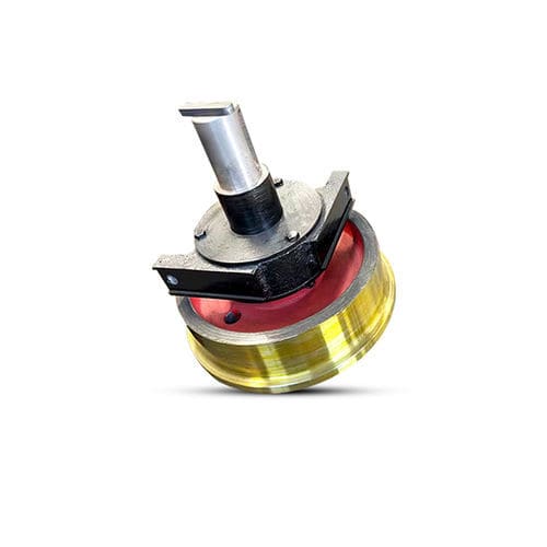 Rueda con aro - Henan Peisa Machinery Co., Ltd - de poliuretano / de carretillas / de rodamiento