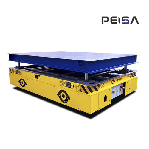 Carro de transporte - DWP - Henan Peisa Machinery Co., Ltd - de acero / con plataforma / porta-cubetas
