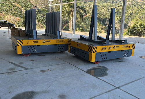 Carro de transferencia de transporte - DWP - Henan Peisa Machinery Co., Ltd - para cargas pesadas / con plataforma