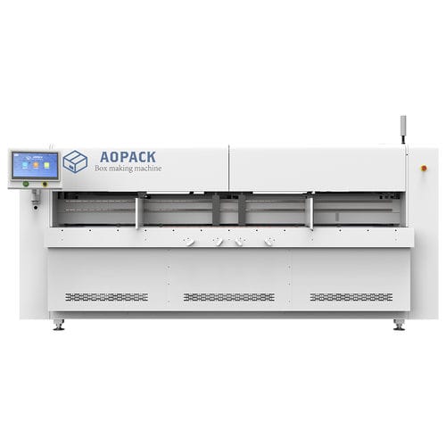 Máquina de fabricación de cajas ondulada - BM2800-Max - AOPACK LTD. - regular ranurada / enteramente automática / de gran capacidad